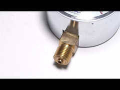 90mbar Capsule manomètre de pression en acier noir bas 60 mm Manomètre de type Bellow