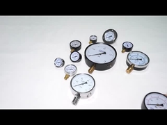 100 mm Manomètre de pression commercial général pour l'eau Monture inférieure