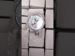 50 mm cylindre de gaz d'oxygène médical manomètre de pression 2,5% précision