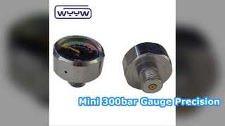 Mini manomètre de 25 mm pour pneumatique PCP