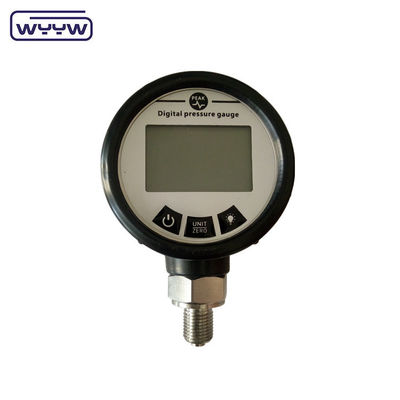 Manomètre numérique de jauge de pression en acier inoxydable de 60 mm avec écran LCD