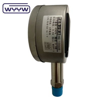4.5V batterie jauge numérique de pression 100mm boîtier avec écran LCD