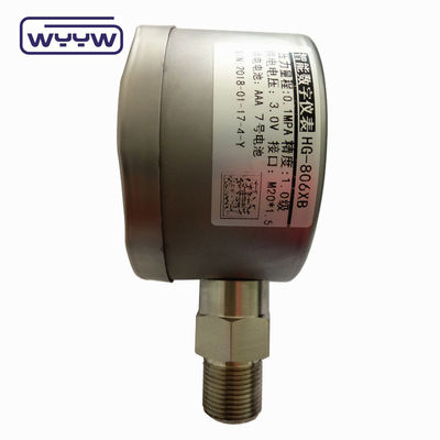 Émetteur de pression en acier inoxydable complet de 1000 psi 80 mm Émetteur de pression numérique de précision de la batterie