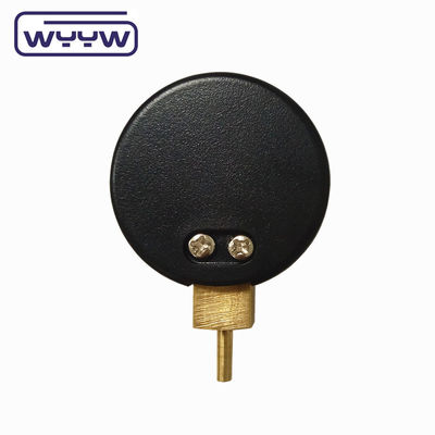 -0.1-0mpa 40mm pompe jauge de pression connexion en laiton fond de boîtier en fer noir