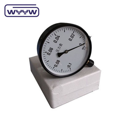 1.6%Fs -30inhg Manomètre de pression sous vide -1-0 Mpa 100 mm Manomètre de pression négative