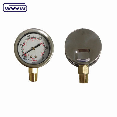 Émetteur de pression sous vide 50 mm Émetteur composé -30inhg+250psi -1+16bar