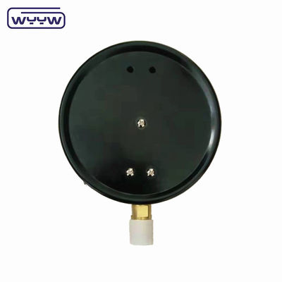 150 mm de haute qualité, manomètre à sec, boîtier en acier noir, manomètre hydraulique, manomètre de pression aérienne