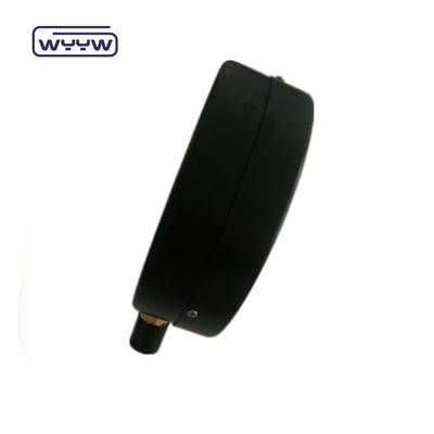 150 mm de haute qualité, manomètre à sec, boîtier en acier noir, manomètre hydraulique, manomètre de pression aérienne