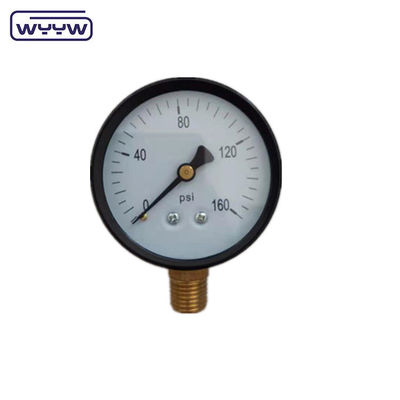 un manomètre pour le filtre de piscine 2 &quot;Dial, 0-60 Psi, monture inférieure 1/4&quot; fil de tuyau