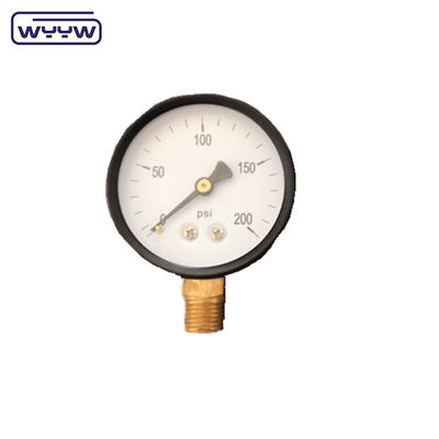 un manomètre pour le filtre de piscine 2 &quot;Dial, 0-60 Psi, monture inférieure 1/4&quot; fil de tuyau