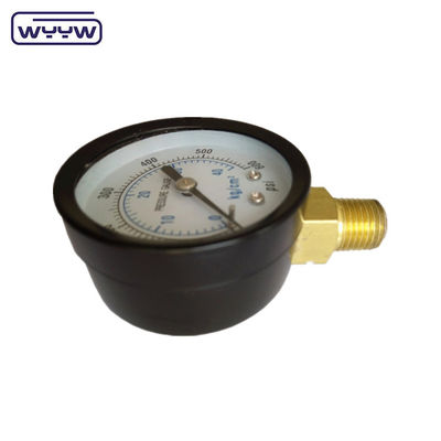 Manomètre de l'usine de Chine barre psi 60mm manomètre de test de pression de l'eau
