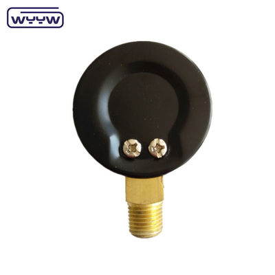 63 mm sec 1/4 &quot; NPT Monture inférieure manomètre de pression