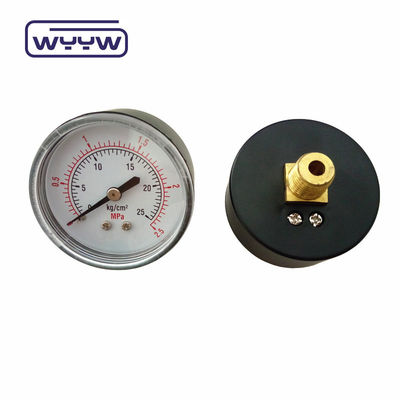 Chine manomètre de pression prix d'usine 1,5&quot; 40mm 0-3,5bar manomètre de gaz axiale en plastique