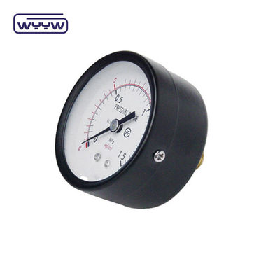 Montage arrière axiale OEM disponible bar psi double manomètre à l'échelle 2&quot; jauge de pression de suspension pneumatique de 50 mm