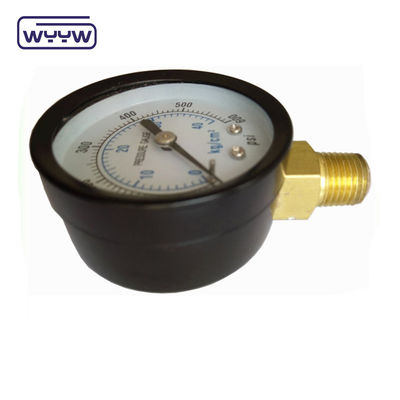 montage arrière personnalisable 150 psi vente à chaud 60 mm manomètre général M12X1.5 air 10 bar manomètre de pression