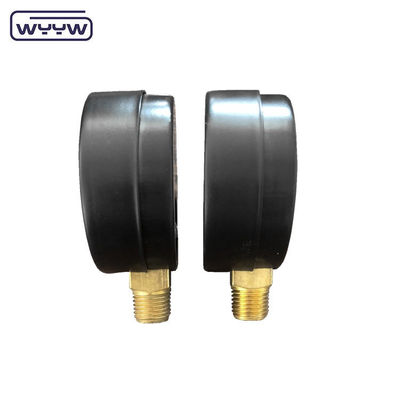 montage arrière personnalisable 150 psi vente à chaud 60 mm manomètre général M12X1.5 air 10 bar manomètre de pression
