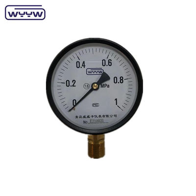 Prix WYYW usine 1MPa 1,6MPa 100mm manomètre de pression M20X1.5 G1/2&quot; manomètre d'eau
