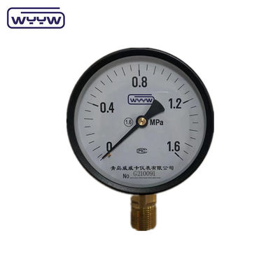 Prix WYYW usine 1MPa 1,6MPa 100mm manomètre de pression M20X1.5 G1/2&quot; manomètre d'eau