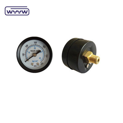 Manomètre de mesure de la pression de la pompe à air à barre axiale de 40 mm