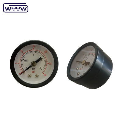 Manomètre de mesure de la pression de la pompe à air à barre axiale de 40 mm
