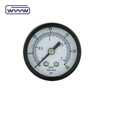 Manomètre de mesure de la pression de la pompe à air à barre axiale de 40 mm