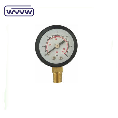 Manomètre de gaz naturel commun 1,5&quot; manomètre de pression 1/8 NPT
