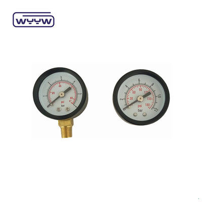 Manomètre de gaz naturel commun 1,5&quot; manomètre de pression 1/8 NPT