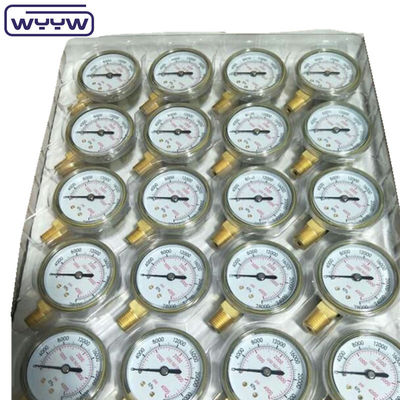 Haute qualité avec prix compétitif CE EN837-1 Air d'eau 1psi (0 - 600 Psi) Npt 1/4 Manomètre de pression de l'eau d'huile
