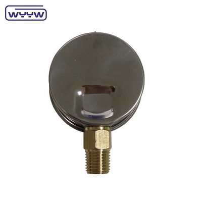 -30inHg Vacuum Compound Gauge Huile de remplissage de connexion inférieure 1/4 &quot; Bsp 2&quot; manomètre de pression