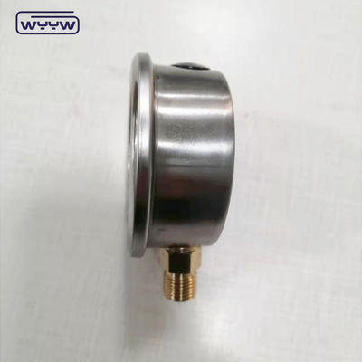 2.5&quot; manomètre de pression rempli de liquide, manomètre de pression radiale EN837-1