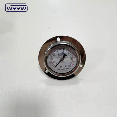 Type de bride EN837-1 CE hydraulique pneumatique 0-10bar 0-25bar 63mm 0-16BAR Manomètre de pression pour montage sur panneau
