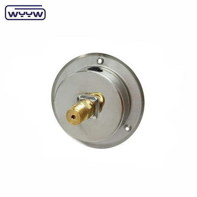 Type de bride EN837-1 CE hydraulique pneumatique 0-10bar 0-25bar 63mm 0-16BAR Manomètre de pression pour montage sur panneau