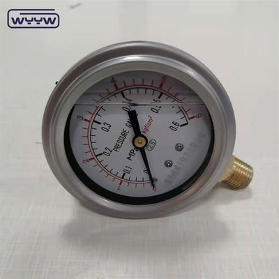 Précuteur hydraulique à épreuve de choc en acier inoxydable rempli d'huile de 63 mm 2,5 &quot;