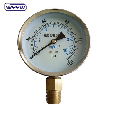Port hydraulique de 4&quot; G12/2&quot; bar psi avec manomètre