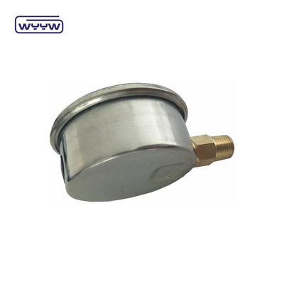 2.5 &quot;Glycérine remplie à l'huile de moteur, jaugeur de pression 2,5% de précision