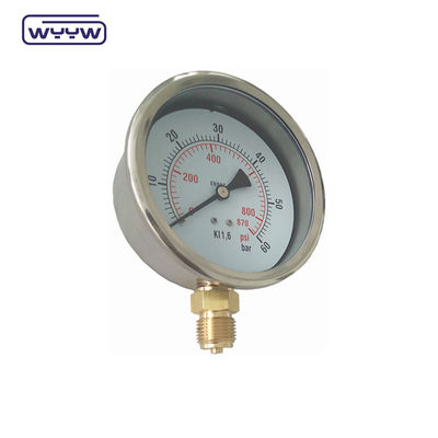 0 - 100Mpa Précuteur rempli d'huile Monture inférieure pour presse hydraulique