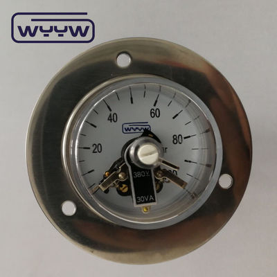 2.5 &quot;Passeur de pression électrique de contact en acier inoxydable type de bride