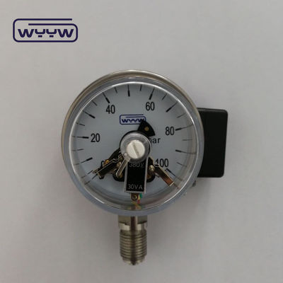 2.5 &quot;Passeur de pression électrique de contact en acier inoxydable type de bride