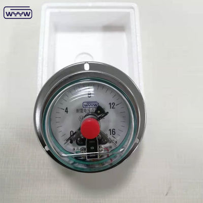 0 à 1 MPa Précuteur électrique de contact, Précuteur rempli d' huile de silicone avec bride