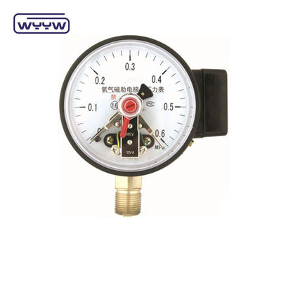 Manomètre hydraulique électrique de pression de contact 1,6%