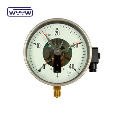 Manomètre hydraulique électrique de pression de contact 1,6%