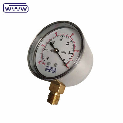 manomètre bas ss 63 mm inH2O wc mbar manomètre de pression à souffle