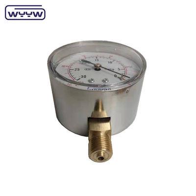manomètre bas ss 63 mm inH2O wc mbar manomètre de pression à souffle