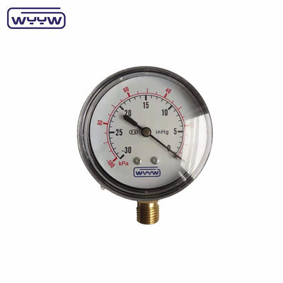 manomètre bas ss 63 mm inH2O wc mbar manomètre de pression à souffle