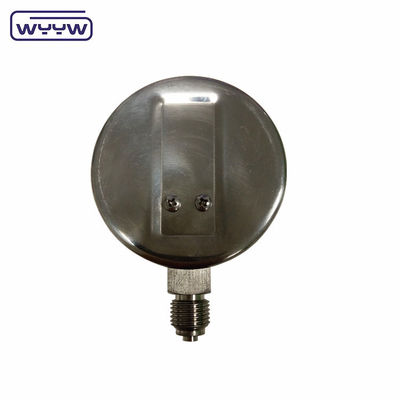 MMWC &amp; Mbar 63 mm Manomètre de pression de capsule Matériau en acier inoxydable