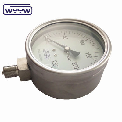 100 mm 4 &quot; tous les jauges de pression en acier inoxydable, jauges de pression de type Bellow