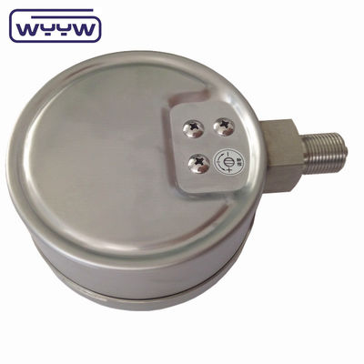 100 mm 4 &quot; tous les jauges de pression en acier inoxydable, jauges de pression de type Bellow