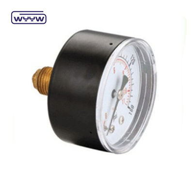 80 mm Kpa Mbar Basse-pression Manomètre à basse pression Connexion radiale
