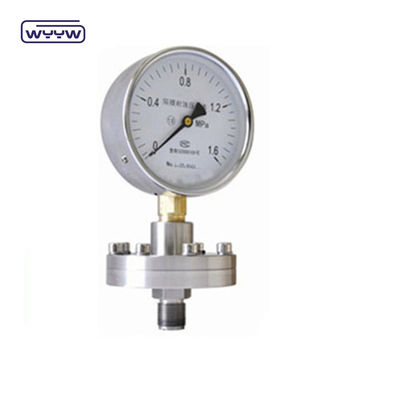 Tri-clampe à membrane de jauge de pression en acier inoxydable 100 mm