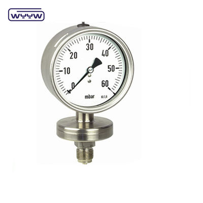 L'indicateur de pression du diaphragme WYYW 100 mm Indicateur de pression de charge lourde
